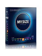MY SIZE PRO презервативы 57 мм 3 штуки Май Сайз Про веганские Talla