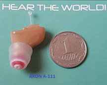 Цифровий слуховий апарат внутрішньовушний Axon A-111 підсилювач слуху звуку