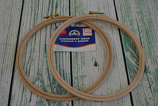 П'яльці дерев'яні з гвинтом DMC 18,5см