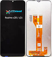 Модуль ( дисплей + тачскрин ) Realme c20 / c21 / c11 2021 RMX3231 rmx3201 Чорний