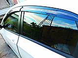Дефлектори вікон (вітровики) Hyundai i30 HB 2011-2016 (Autoclover/Корея), фото 2