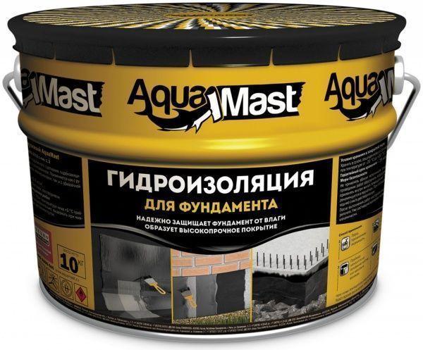 МАСТИКА БІТУМНА TECHNONICOL AQUAMAST ДЛЯ ФУНДАМЕНТУ 10 КГ