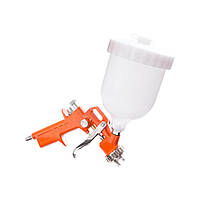 Пневматичний фарборозпилювач HLVP з верхнім бачком 125 мл, 0,8 мм