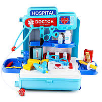 Детский игровой набор доктора в чемодане 3 в 1  "Передвижная больница" Set Doctor Toys, фото 4