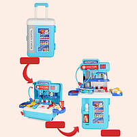 Детский игровой набор доктора в чемодане 3 в 1  "Передвижная больница" Set Doctor Toys, фото 8