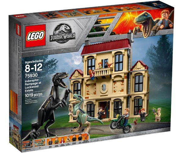 Lego Jurassic World Напад індораптора в маєток Локвуд 75930, фото 1