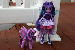 Лялька Дівчата Еквахівниця Твайлай My Little Pony Equestria Girls Twilight Sparkle Doll and Pony Set