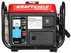 Генератор Kraft&Dele KD109 1200W бензинова електростанція, фото 3