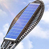 Вуличний ліхтар на сонячній батареї street light 220W COB With Remote, фото 6