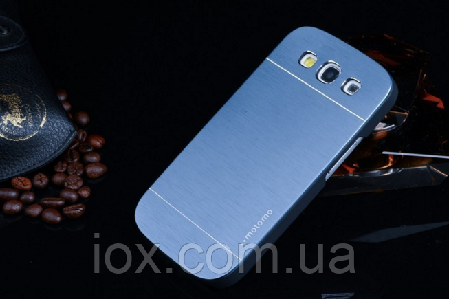 Блакитний чохол "Motomo" на Samsung GalaxyS3 (i9300) та S3 duos