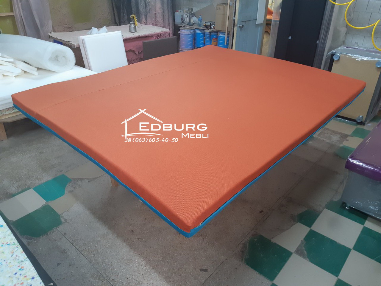 Матрац-подушка на підвіконня складна 2800х1800мм