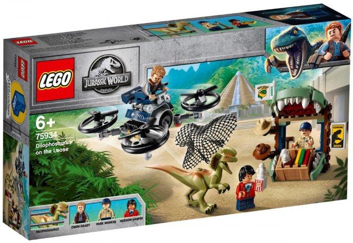 Lego Jurassic World Втеча дилофозавра 75934, фото 1