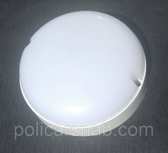 Світильник світлодіодний LED Lemanso 15W круглий білий 180-265 V 1200 Lm 6500 K "Глобус" з датчиком руху