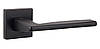 Ручки на міжкімнатні/ вхідні двері SIBA Viola R09 матовий чорний (66 66), фото 3