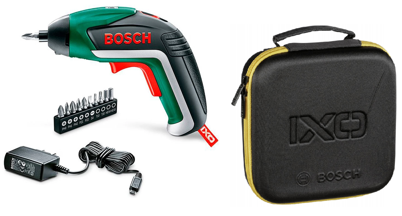 Викрутка акумуляторна Bosch IXO 3.6 V Gold Box