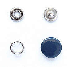 Кнопки на шипах 15 мм, Німеччина, колір Темно-синій, не іржавіють ціна за 1 шт.