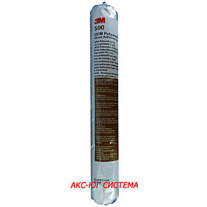 3M™ 590 OEM - Поліуретановий клей-герметик для вклейки віконних блоків, чорний, 600 мл, фото 4