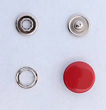 Кнопки на шипах 15 мм, Німеччина, колір Червоний, не іржавіють ціна за 1 шт.
