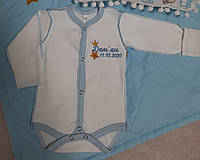 Саме бодик Дем'ян із блакитним кантом