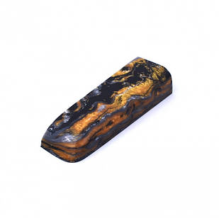 Акрил для рукояті ножа Брусок Inlace Acrylester Gold Rush (Золота лихоманка) 130х40х25мм