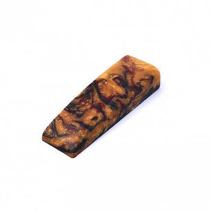 Акрил для рукояті ножа Брусок Inlace Acrylester Gold Coast (Золотистий берег) 130х40х25мм