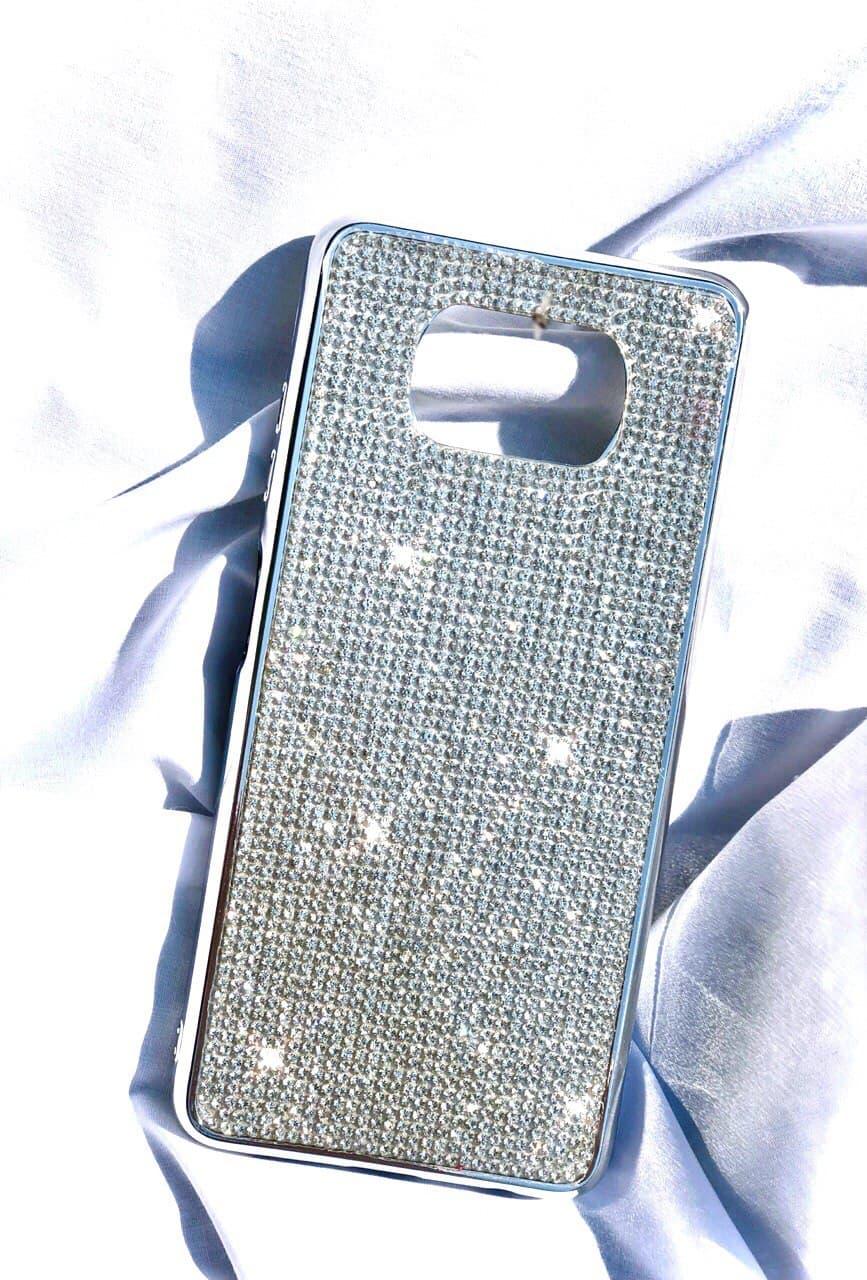 Силіконовий чохол з камінням для Xiaomi Poco X3/X3 Pro