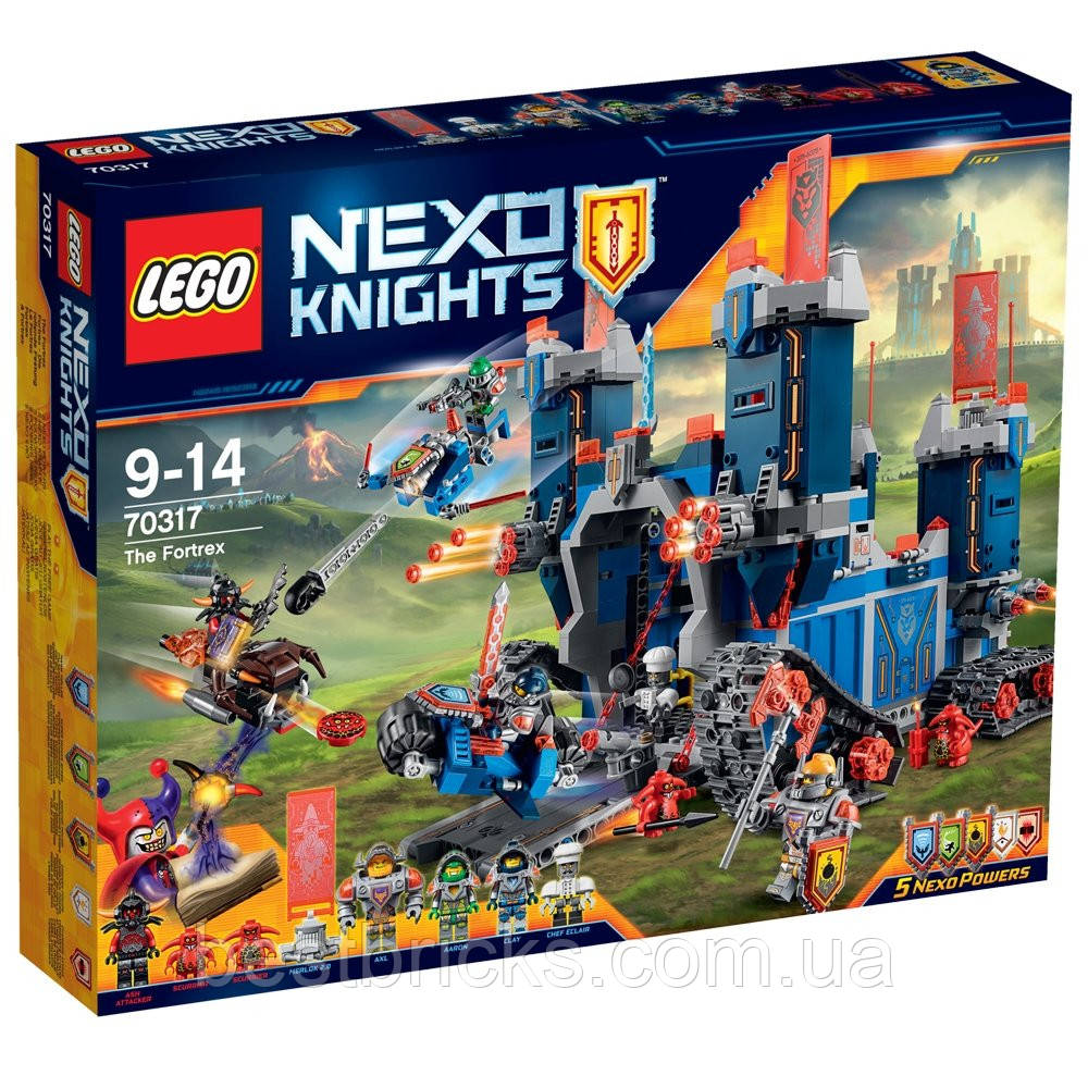 Lego Nexo Knights Фортекс - мобільна фортеця 70317