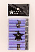 Starlet Глиттер (песок) для био тату в колбе - Сиреневый набор 12 колб