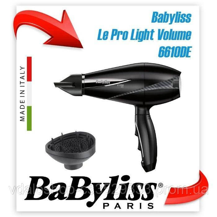 Opvoeding Legende Nathaniel Ward Купить Фен для волос BABYLISS 6610DE LE PRO LIGHT Италия фен для волос  бебилис фен с ионизацией ГАРАНТИЯ, цена 1000 грн — Prom.ua (ID#1451464818)