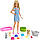 Уцінка лялька Барбі купання вихованців Barbie Play 'n' Wash Pets Playset Blonde with Doll FXH11, фото 3