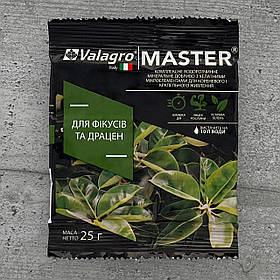 Добриво Master для фікусів та драцен 25 г Valagro