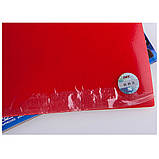 Накладка для тенісу DHS Dragonow, Soft 2 червона, Накладка для тенісних ракеток, Накладка для гри в теніс, фото 5