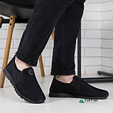 Сліпони чоловічі мокасини чорні 40р, фото 2