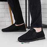 Сліпони чоловічі мокасини чорні 40р, фото 6