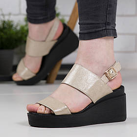 Жіночі босоніжки бежеві Українського виробництва 36р