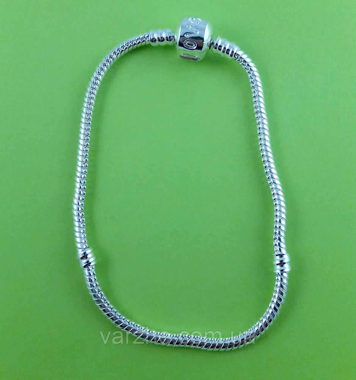 Основа для браслету в стилі «Pandora», сталь, 19 см