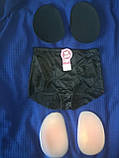Тонкі трусики для вкладок пушап із підтяжкою живота (+ пара силіконова накладка на сідниці), фото 2