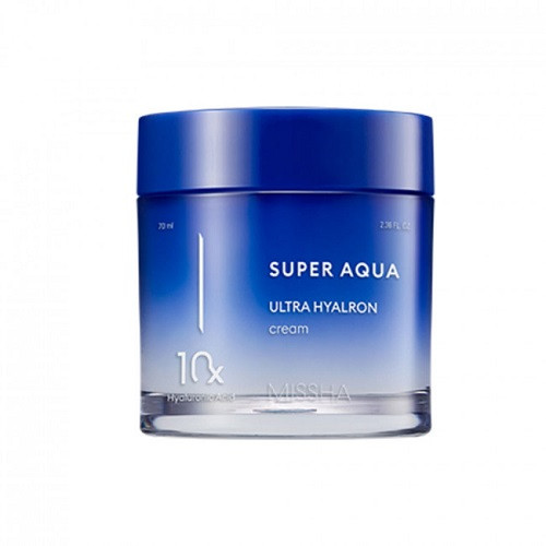 Missha Super Aqua Ultra Hyaluronic Cream Зволожуючий крем, 70 мл