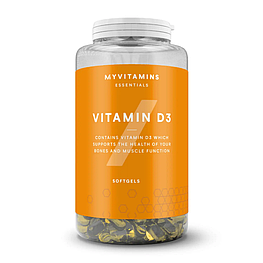 Vitamin D3 2500 IU MyProtein 180 капсул