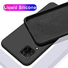 Чохол Silicone Case full для Samsung Galaxy A22 (A225) Black, фото 6