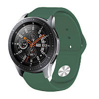Силіконовий ремінець BeCover для Amazfit Stratos 1/2/2S/3/GTR 2/GTR 47mm/GTR Lite 47 mm/Nexo/Pace Pine-Green