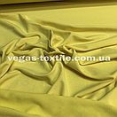 Тканина Двонитка футер Світло Жовтий (ширина 1.8 м), фото 2