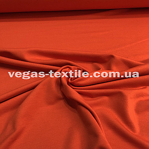 Тканина Двонитка (футер) однотонний Жовтогарячий (ширина 1.8 м)