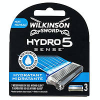 Сменные кассеты для бритья Schick Wilkinson Sword Hydro 5 Sense Hydratant 3 шт. (01605)