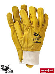 Захисні рукавички зі шкіри RLCSSUN Y