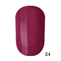 Гель лак фуксия COUTURE COLOUR 9 мл тон 24