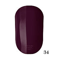 Гель-лак для ногтей Couture Colour №034 Плотный баклажан 9 мл