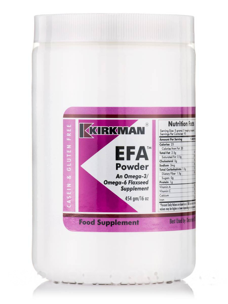 Порошок EFA (доповнення Омега-3/Омега-6 для лляного насіння), EFA Powder (Omega-3/Omega-6 Flaxseed