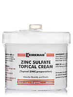 Сульфат цинка для местного применения, Zinc Sulfate Topical Cream, Kirkman labs, 4 унции (113 грамм)