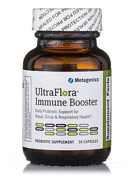 Ультрафлора Імунний Бустер, UltraFlora Immune Booster, Metagenics, 30 капсул BX165